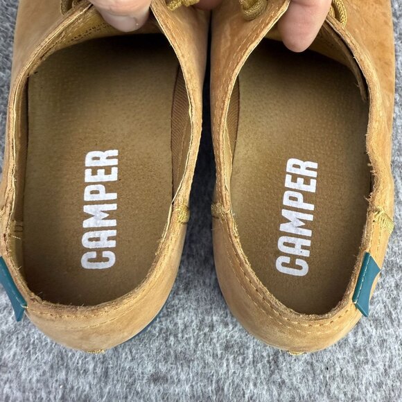 ✅Mens 9 EU42 Camper Peu Cami Shoes Brown Grippy Outdoor Walking Casual Comfort main image 11